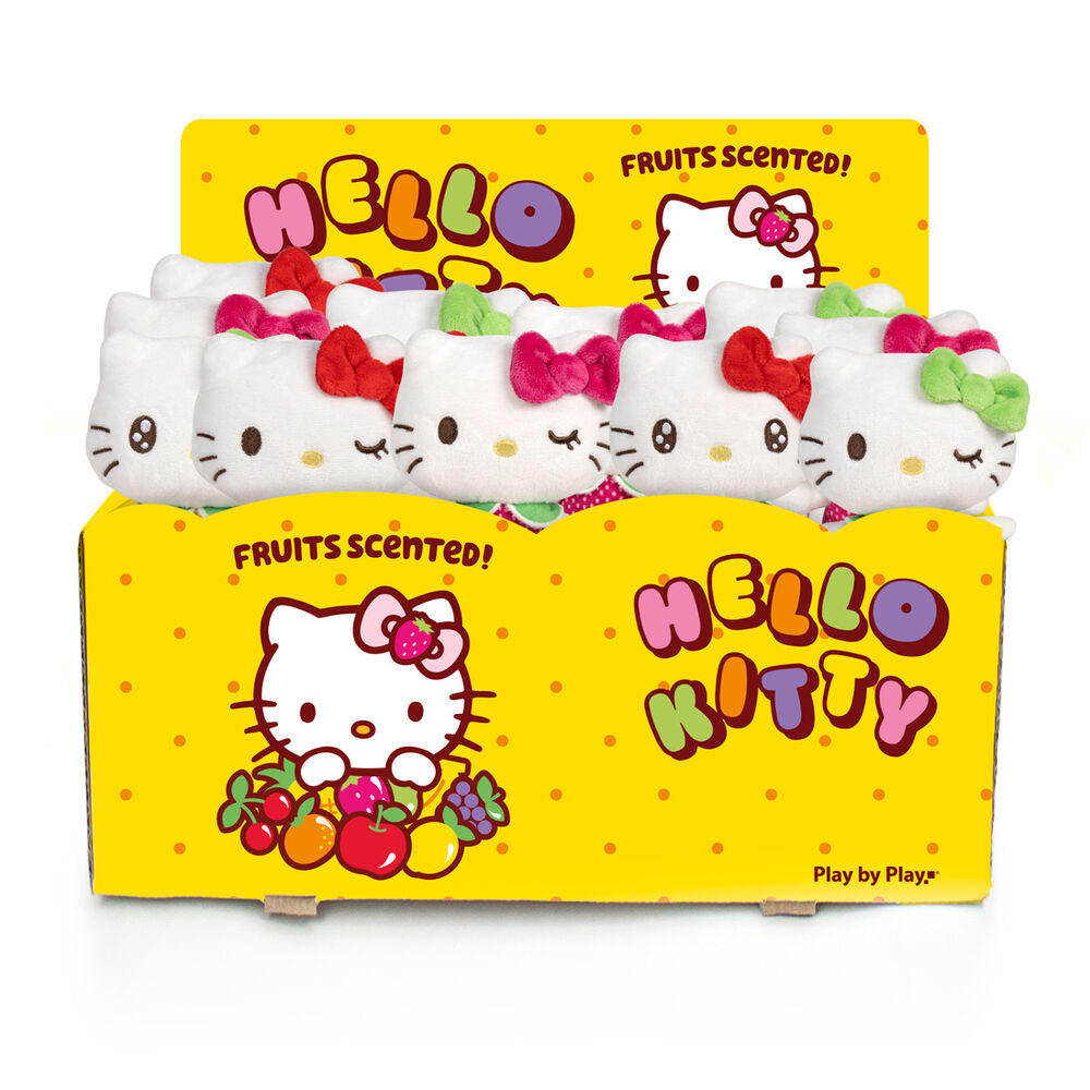 Peluche Perfumado Frutas Hello Kitty 12cm surtido_0