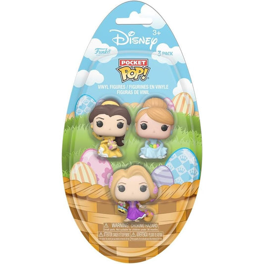 Blister 3 figuras Pocket POP Disney Princesas Pascua_0