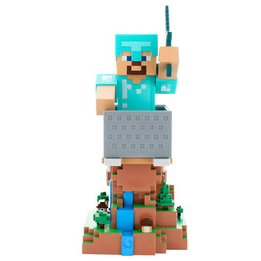 Cable Guy soporte sujecion Diamond Steve Minecraft 20cm_0