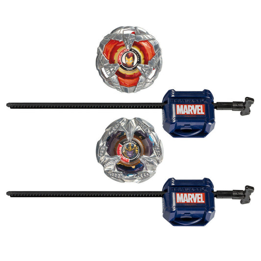Juego Iron Man 4-80B Thanos 4-60P Beyblade X_0