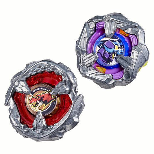 Juego Beat Tyranno 4-70Q &#38; Knife Shinobi 4-80HN Beyblade X_0