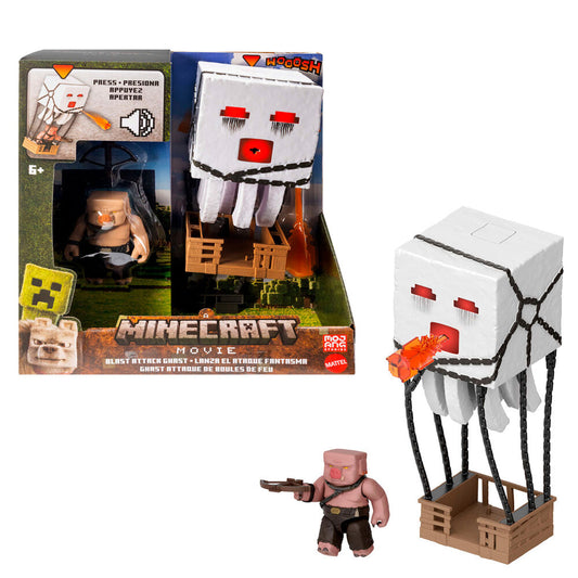 Minecraft Movie Ghast mit Feuerattacke, Spielfigur_0