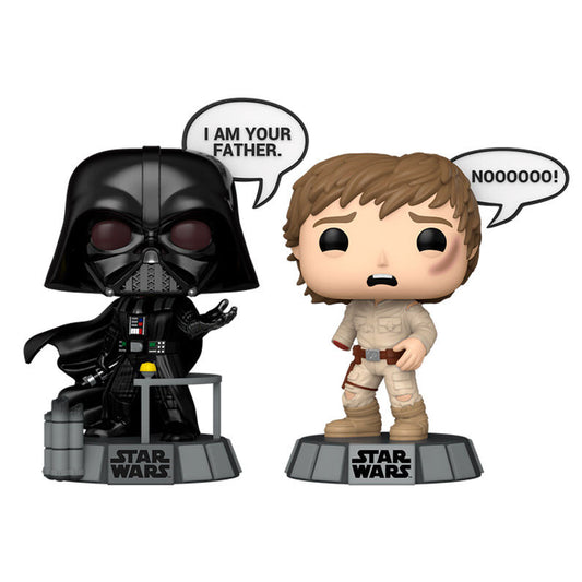 Blister 2 figuras POP Star Wars Darth Vader & Luke Skywalker_0