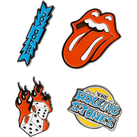 Set 4 pins Rolling Stones_0