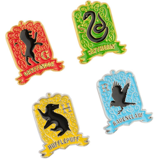 Set 4 pins Hogwarts Harry Potter_0