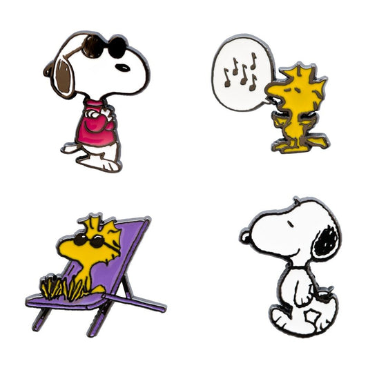Set 4 pins Snoopy_0