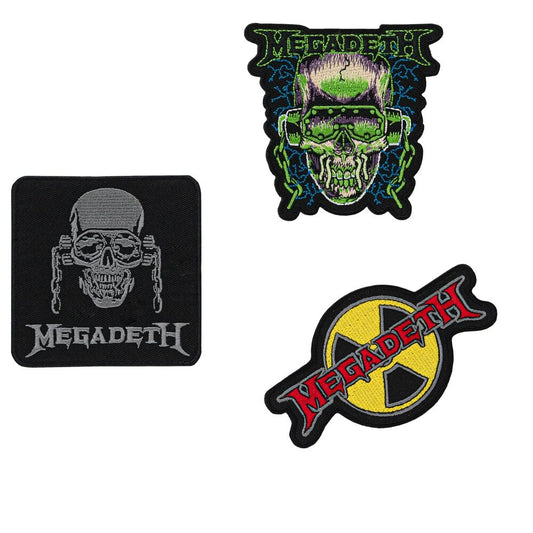 Set 3 parches Megadeth_0