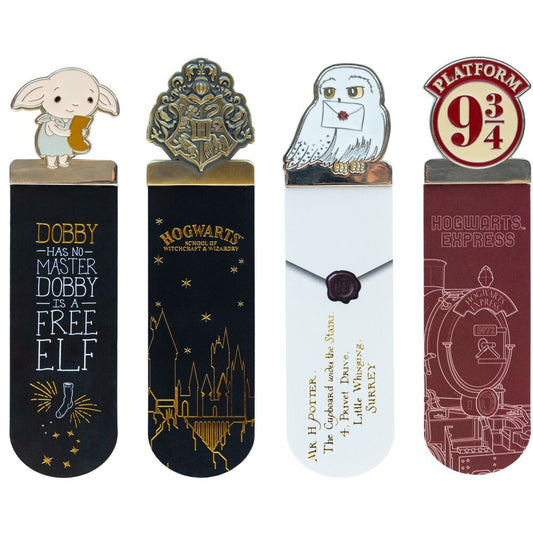 Set 4 marcapaginas Harry Potter_0