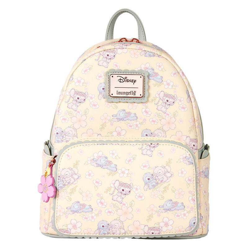 Mochila Cherry Blossom Stitch Disney Loungefly 26cm_0