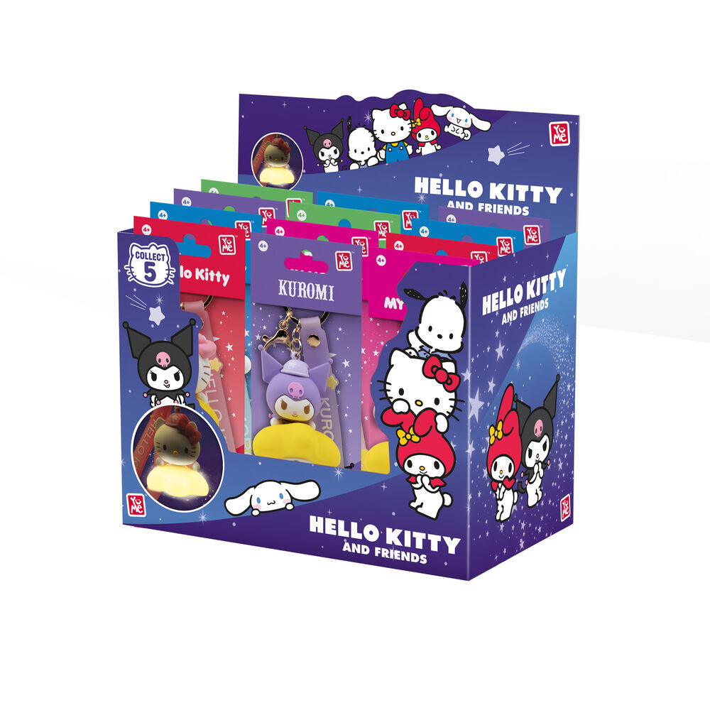 Llavero figura luz Hello Kitty and Friends surtido_0