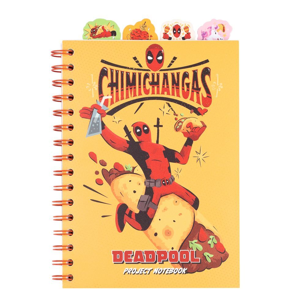 Cuaderno A5 Deadpool Marvel_0