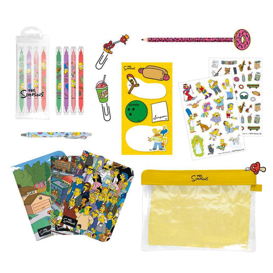 Set papeleria Los Simpsons_0