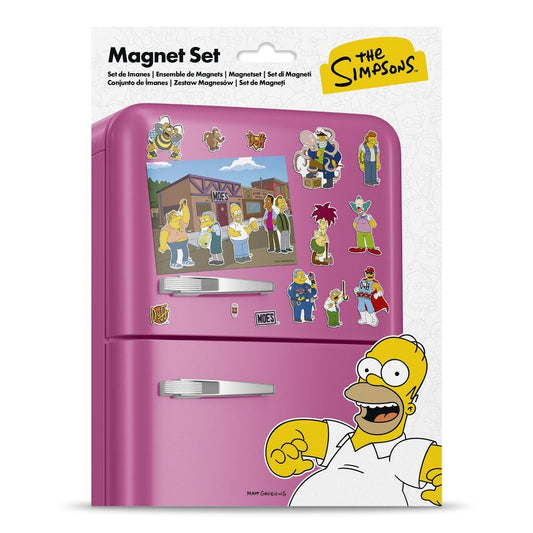 Set imanes troquelados Taberna Moe Los Simpsons_0