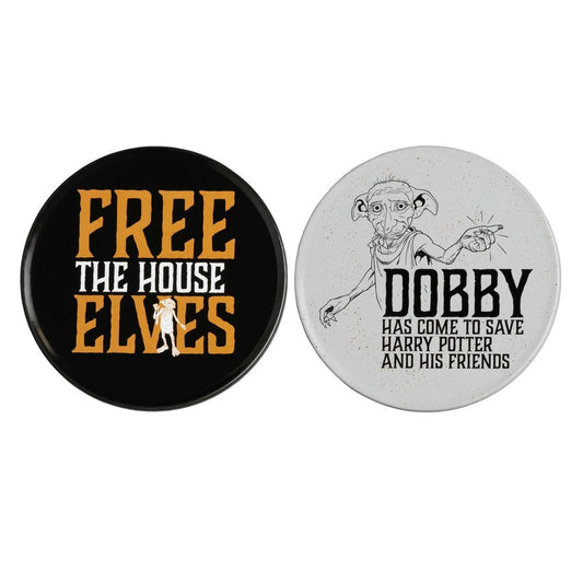 Set 2 Posavasos Dobby Harry Potter_0