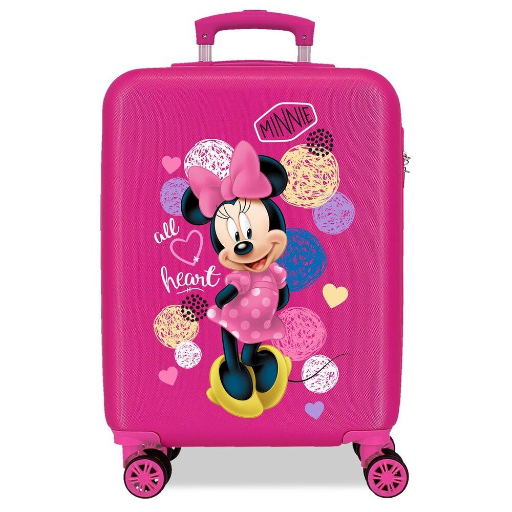 Maleta trolley ABS Love Minnie Disney 55cm_0