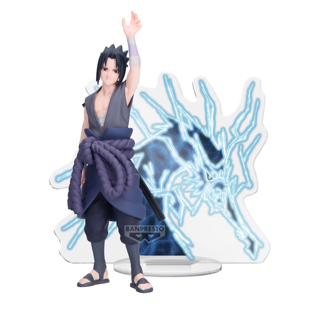 Figura Sasuke Uchiha Panel Spectacle Naruto Shippuden 13cm_0