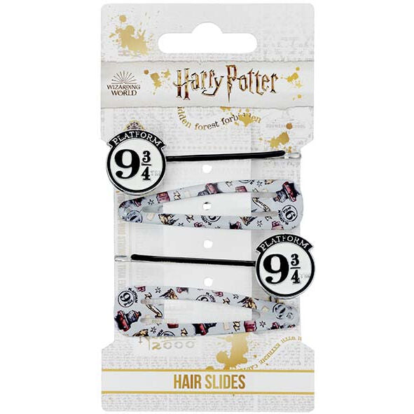 Blister 4 Horquillas de pelo Plataforma 9 3/4 Harry Potter_0