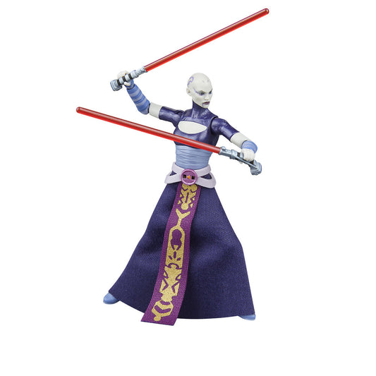 Figura Asajj Ventress La Guerra de los Clones Star Wars 9,5cm_0