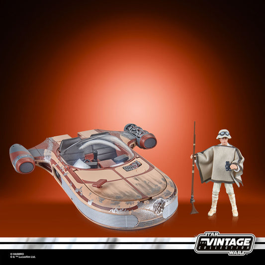 Figura Luke Skywalker + Landspeeder Star Wars_0