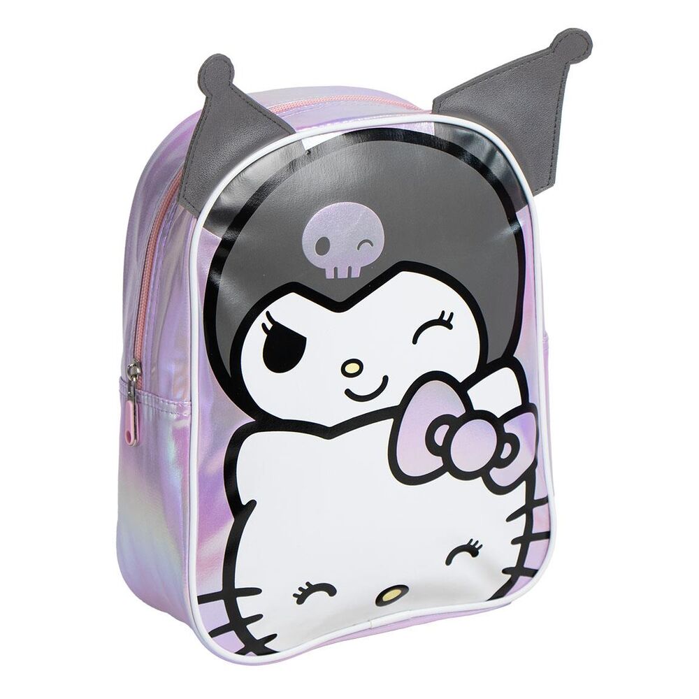 Mochila Kuromi Hello Kitty 27cm_0