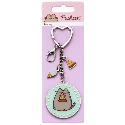 Llavero Pizza Pusheen_0