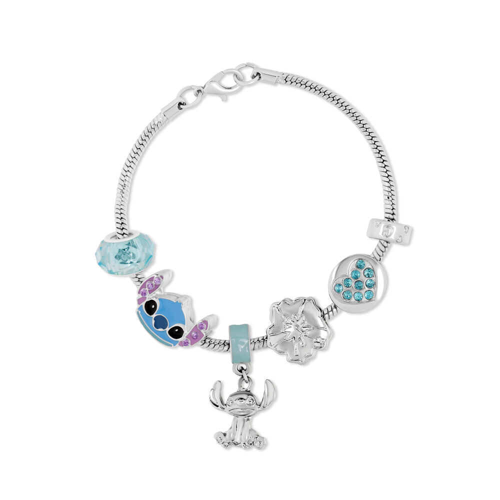 Pulsera charm Stitch Disney plata_0