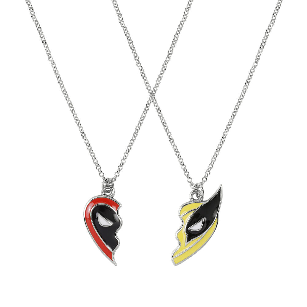 Set 2 Colgantes Deadpool & Wolverine Marvel_0