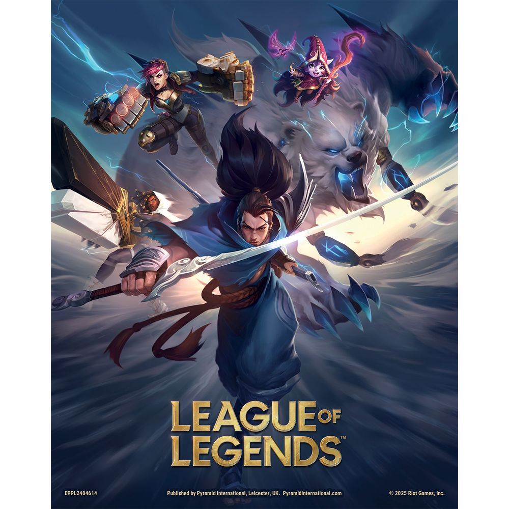Poster lenticular 3D League of Legends_0