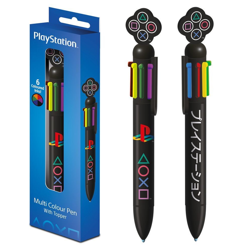 Set 2 boligrafos multicolor PlayStation_0