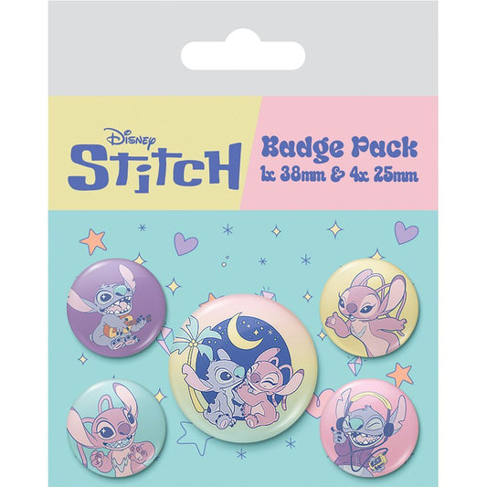 Set 5 pines Stitch Disney_0