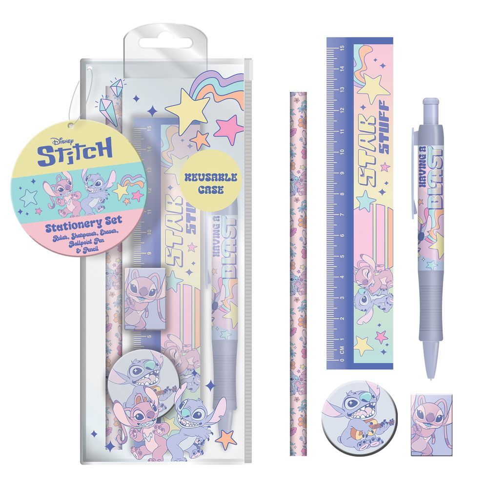 Set papeleria Stitch Disney_0