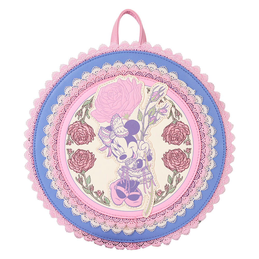 Mochila Floral Minnie Disney Loungefly 23cm_0