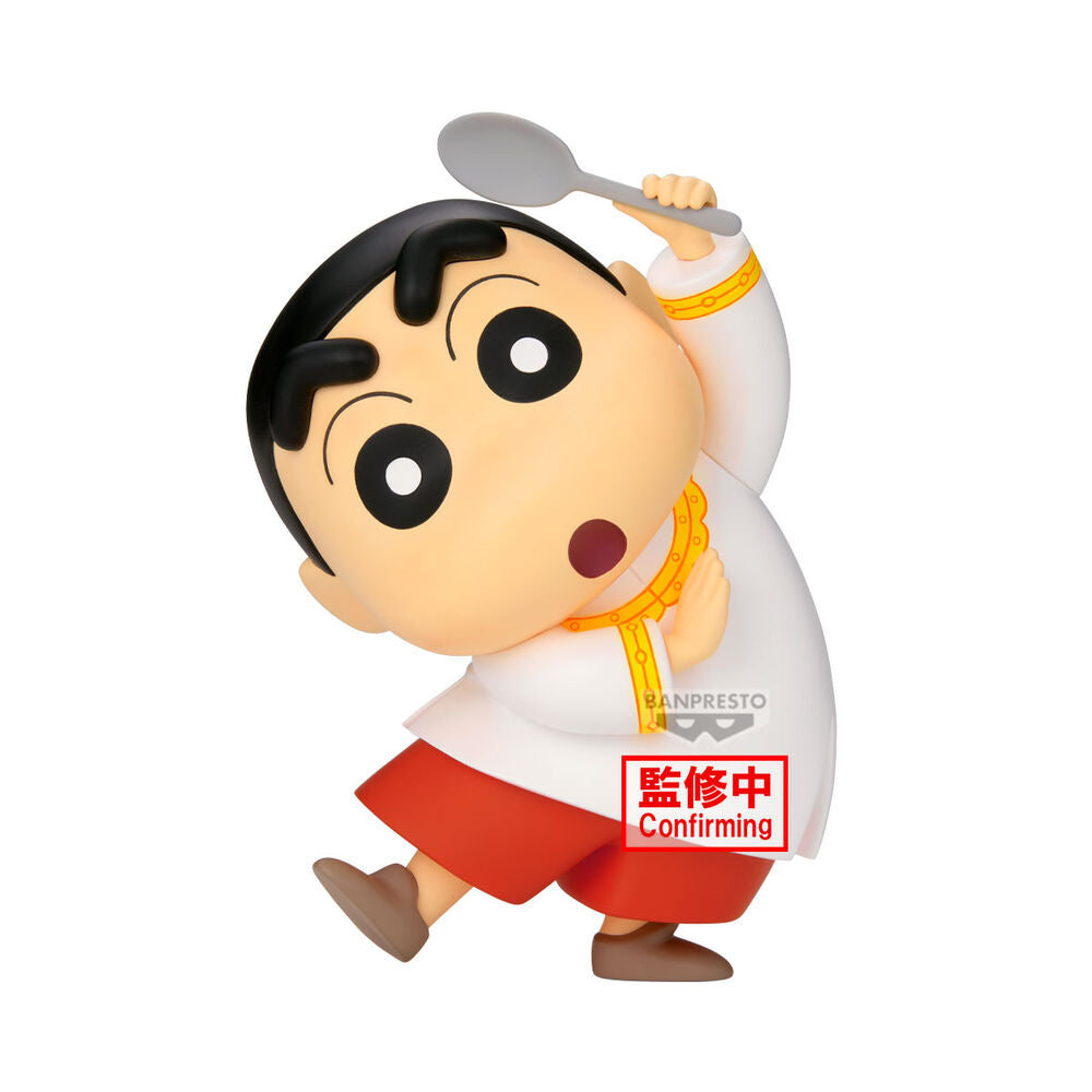 Figura Shinnosuke Shakunetsu no Kasukabe Dancers Crayon Shinchan Movie 18cm_0