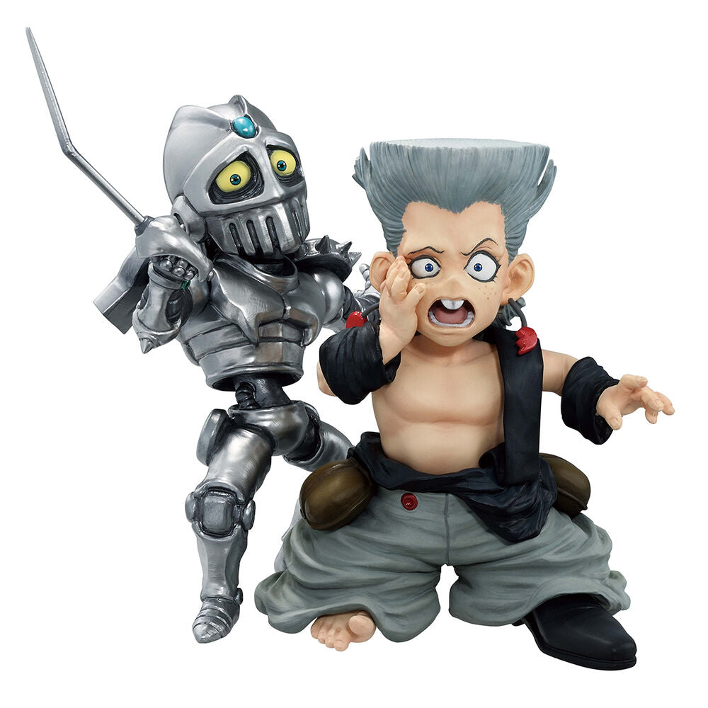 Figura Ichibansho Kid Polnareff &#38; Kid Chariot Standoom Jojos Bizarre Adventure 8cm_0