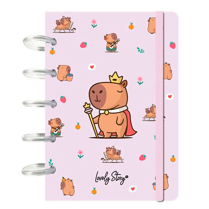 Cuaderno A6 Majesty Capibara_0