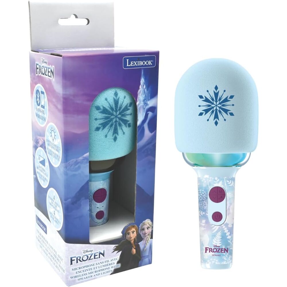 Microfono Karaoke Frozen Disney_0