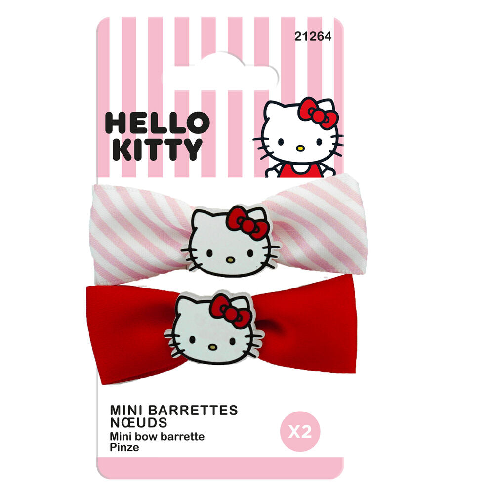 Blister 2 Pinzas pelo Hello Kitty_0