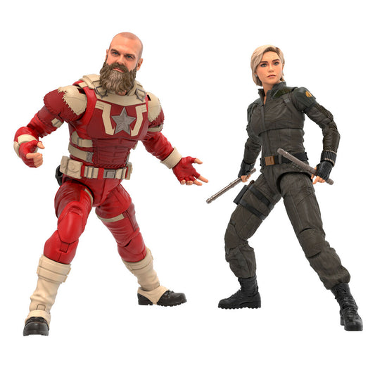 Blister 2 figuras Yelena Belova & Red Guardian Thunderbolts Marvel Legends 15cm_0
