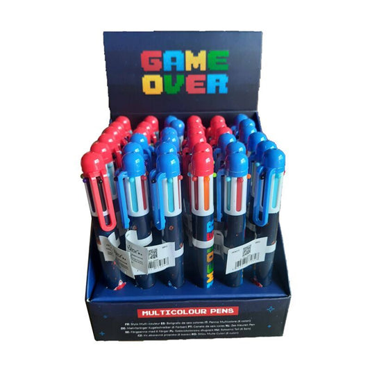 Boligrafo multicolor Game Over_0