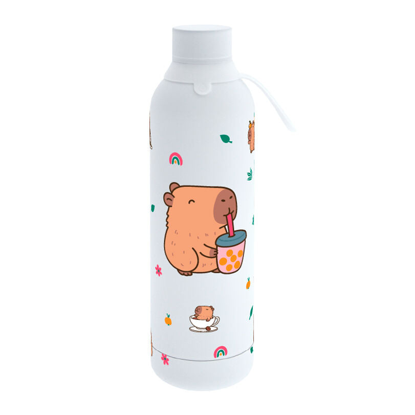 Botella termica Bubble Tea Ice Capibara 700ml_0