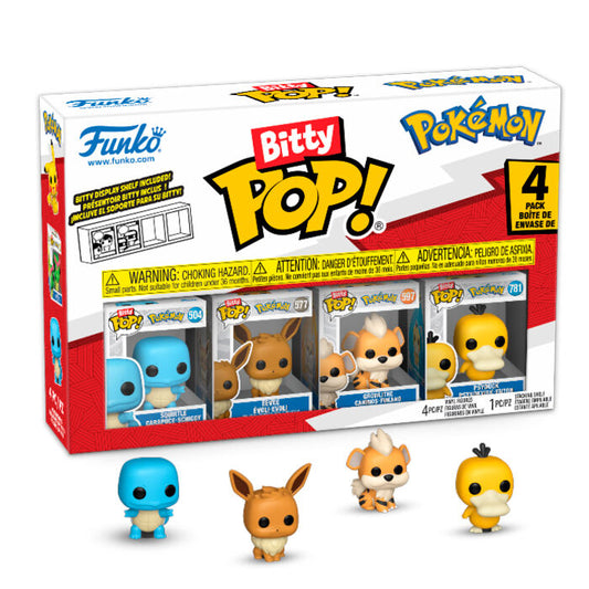 Blister 4 figuras Bitty POP Pokemon Squirtle_0