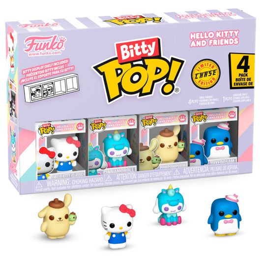 Blister 4 figuras Bitty POP Hello Kitty and Friends Hello Kitty_0
