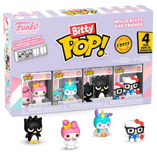 Blister 4 figuras Bitty POP Hello Kitty and Friends My Melody_0