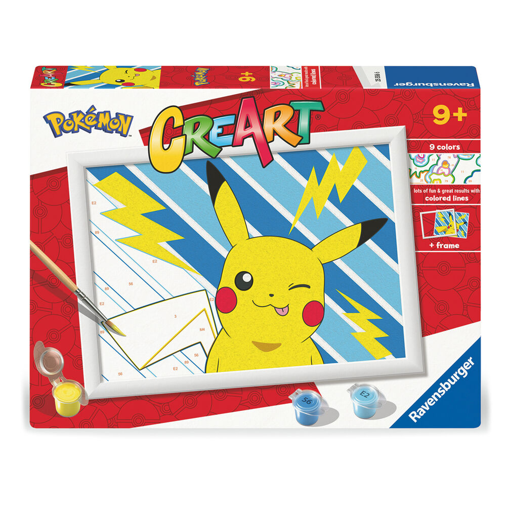 Kit de pintura CreArt Pikachu Pokemon_0