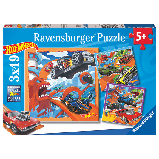 Puzzle Hot Wheels 3x49pzs_0