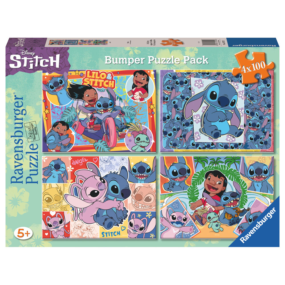 Puzzle Stitch Disney 4x100pzs_0