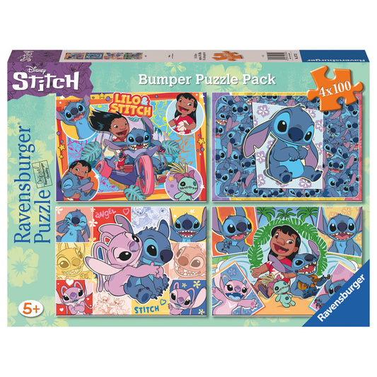 Puzzle Stitch Disney 4x100pzs_0
