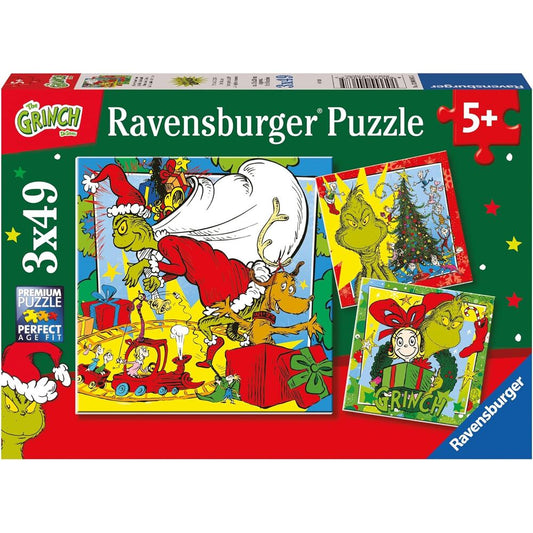 Puzzle El Grinch 3x49pzs_0