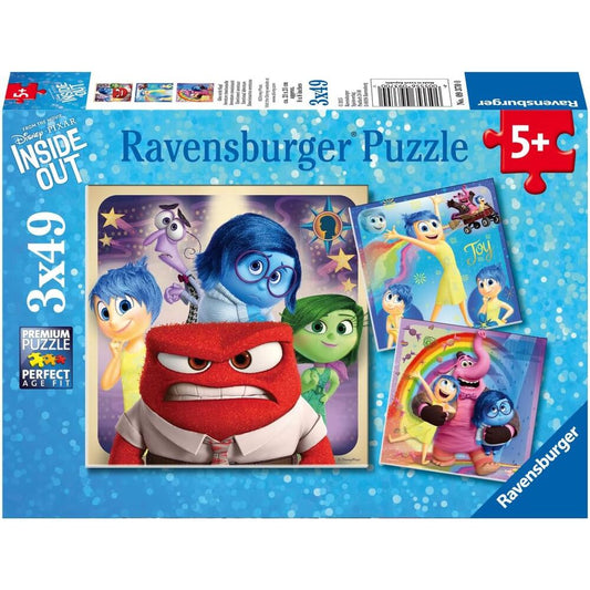 Puzzle Del Reves Disney Pixar 3x49pzs_0