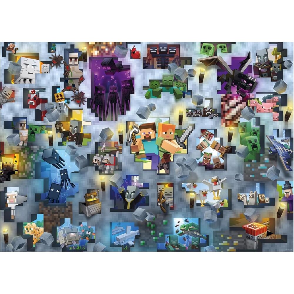 Puzzle Minecraft 1000pzs_0